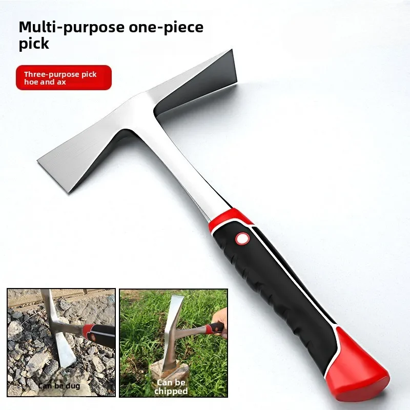 Premium Multifunctional Pickaxe Outdoor Firewood Digging Bamboo Shoots Fishing Sea Geological Exploration Mining Cross Household