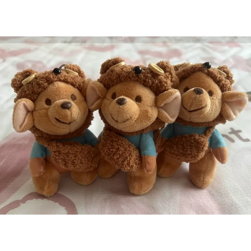 لطيف ديزني ويني ذا بوه رو أفخم سلاسل المفاتيح أنيمي اللعب Kawaii الكنغر لينة مفتاح سلسلة للبنين الأطفال هدية عيد ميلاد جديد