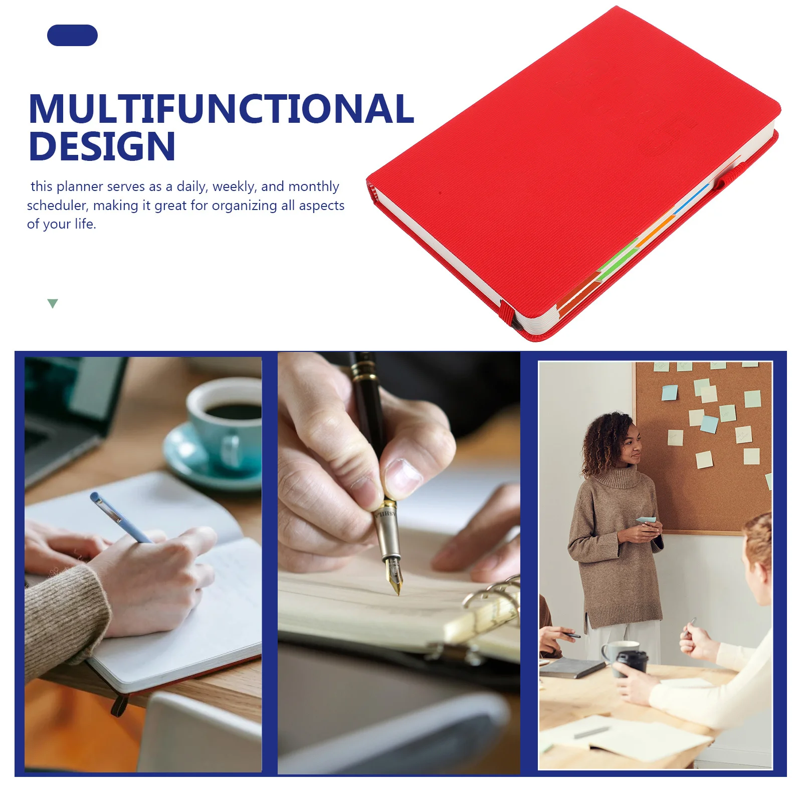 Monthly Weekly Planner 2025 Time Management Calendar Notebook For Daily Weekly Monthly Scheduling Undated Life