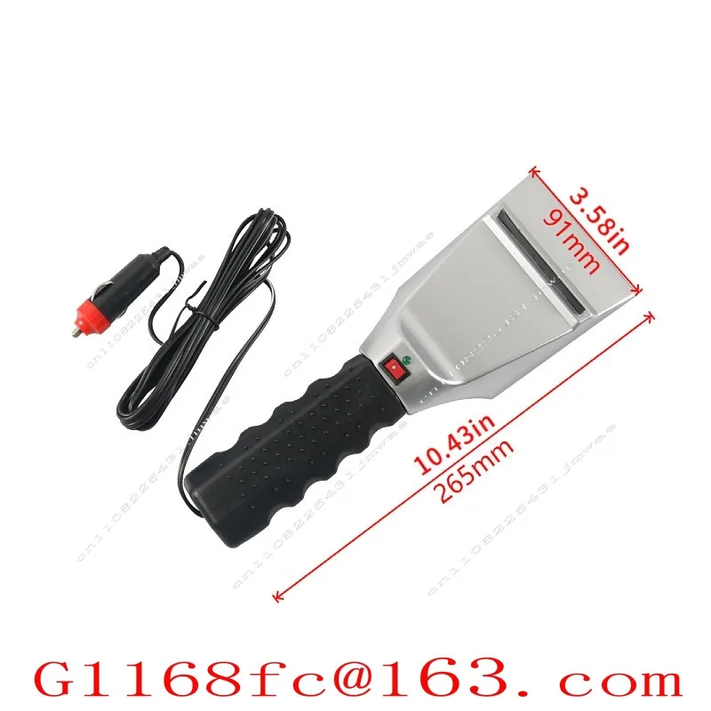 Multifunctional Winter Cleaning Tool, Ice and Removal, Car Mounted 12V Heatable Snow Shovel