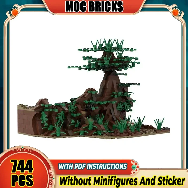 

Magical Rings Moc Building Block Black Rider Pursuit Movie Scene Model Technology Brick DIY Assembly Street View Toy Gift