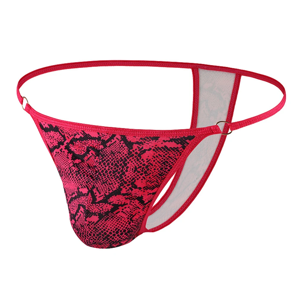 

Casual Use Daily Wear XL Red Print Thongs Low Waist Elastic Underwear Low Waist Briefs Multiple Sizes Available