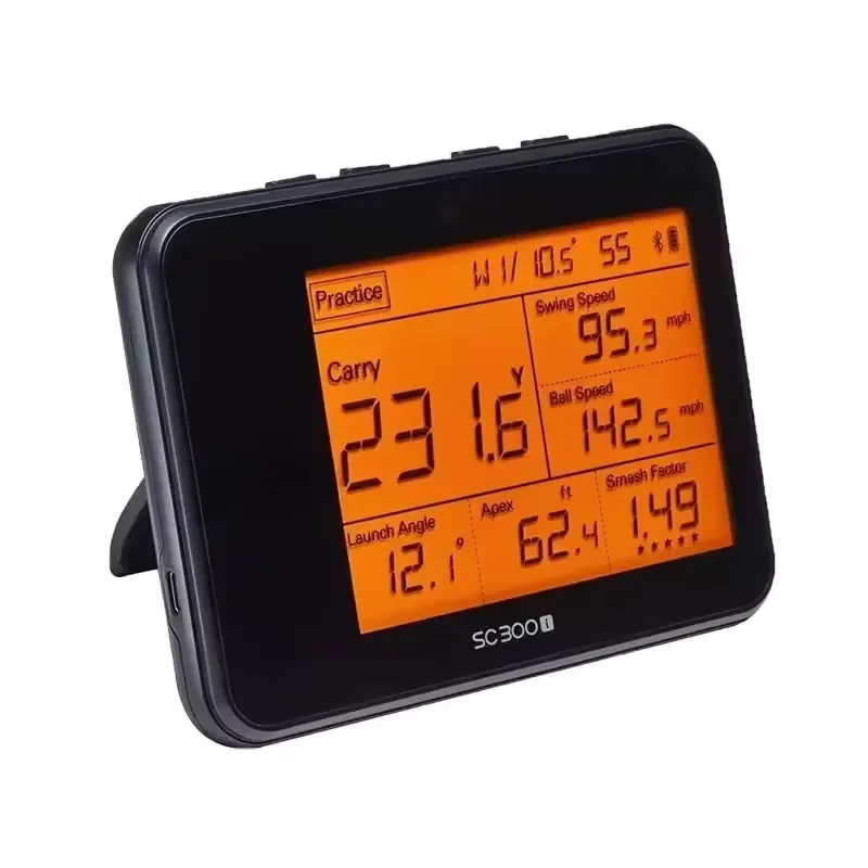 Portable Golf Swing Analyzer SC300i Motion Data Tablet with Case Real Time Feedback Training Aid for Practice Indoor Outdoor