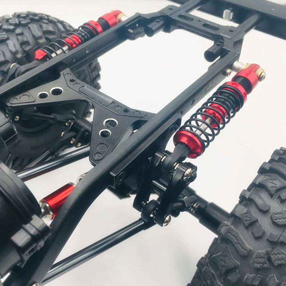 

KYX Simulation Model Car Modified Suspension Mount Horizontal Shock Absorber Kit SCX10LL90046 Traxxas TRX-4