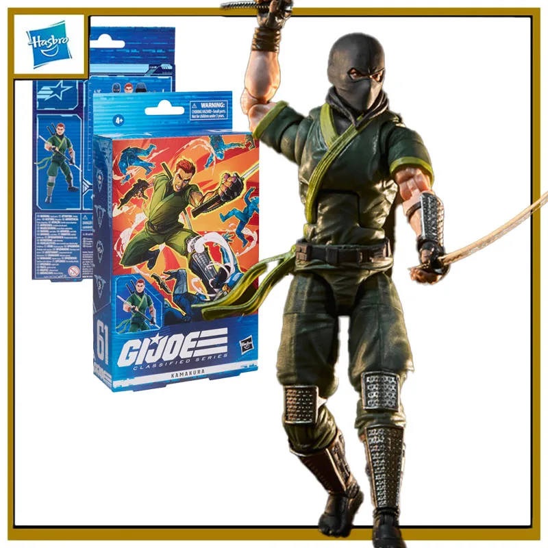 

Hasbro Original G.I. Joe Anime Figure Kamakura 6 Inches Action Figure Toys for Boys Girls Kids Gift Collectible Model Ornaments