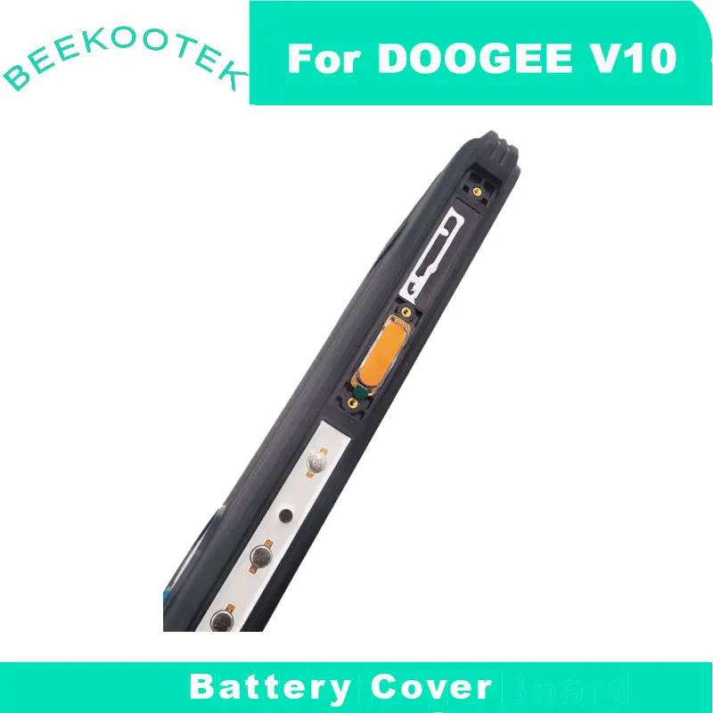 New Original Doogee V10 V11Battery Cover Back Cover Housings With Receiver Fingerprint Power Volume Cable For DOOGEE V11 Phone