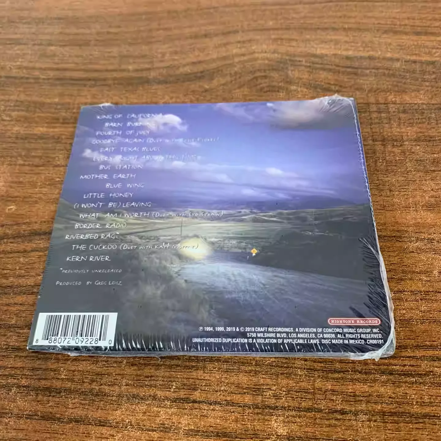 Folk Rock & Country Rock Album Dave Alvin Music CD King Of California Music Record Mexican Edition Cosplay Soundtracks Box Gift view 2