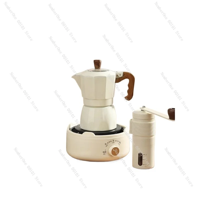

Double Valve Mocha Pot Coffee Pot Household Small Espresso Machine Hand-brewed Coffee Set