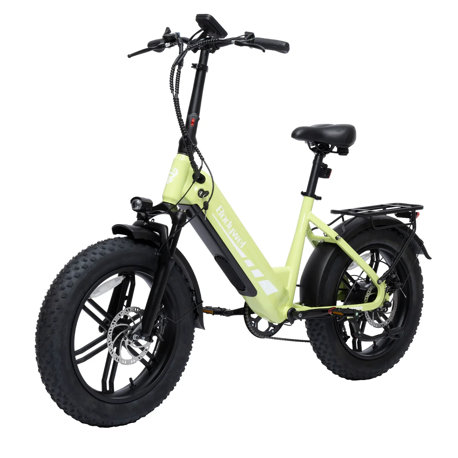 Bodywel F20 Pro Elektrofahrrad für Erwachsene 48V20AH Akku 20 Zoll Reifen Schneemobil-Stil E-Bike