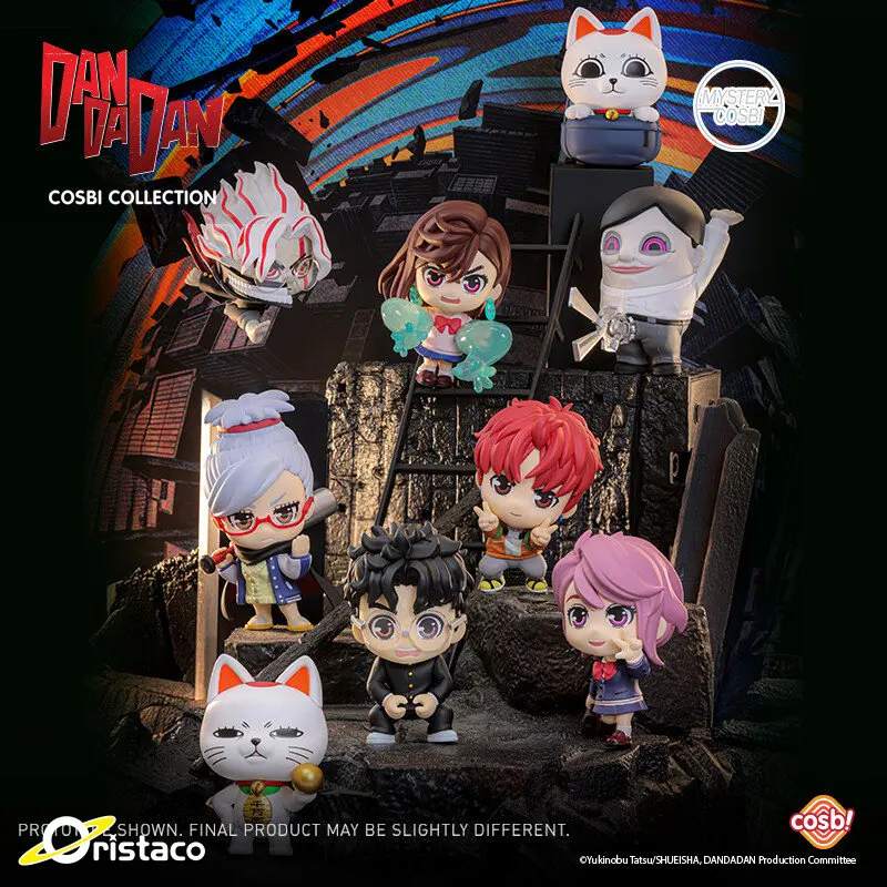 

Hot Toys Cosbi Dandadan Blind Box Mini Figure Q Style Ekarun Highway Grandma Anime Figurine Desktop Decor Anime Fans Gift