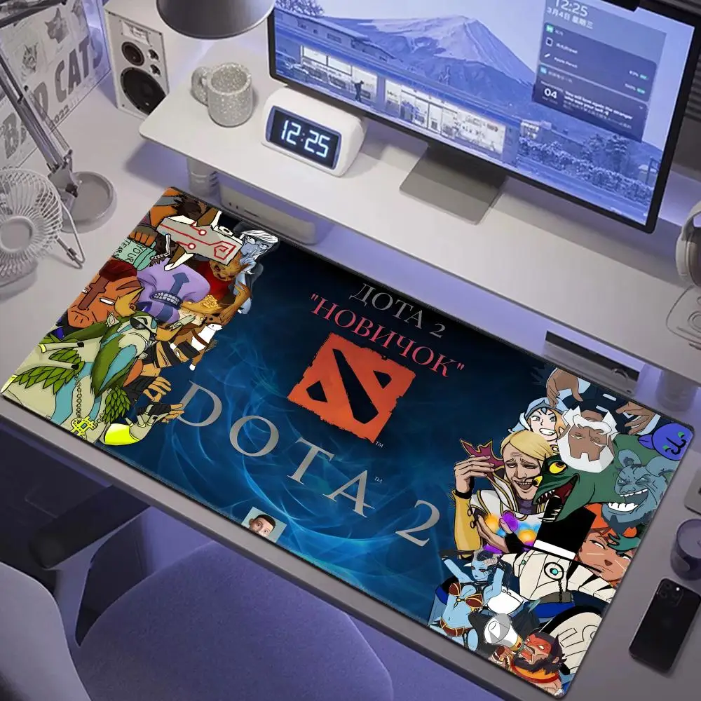 Dota 2 Anime Mousepad Speed Pc Gamer Complete Large Mouse Pad Xxl Mausepad Gaming Mouse Mat Keyboards Accessories Table Mats XL