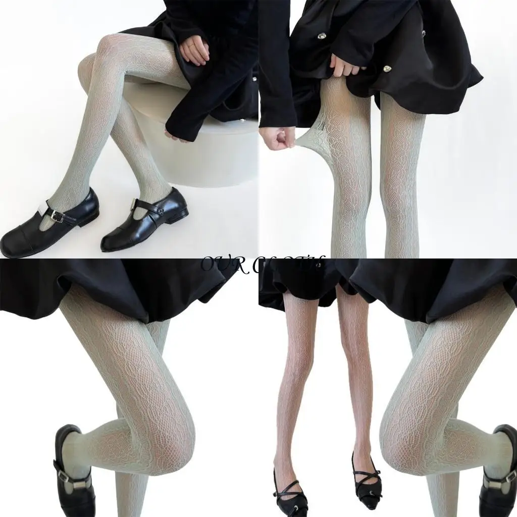 

Patterned Tights Stockings Floral Pantyhose Stockings Leggings Lace Tights for Women Girls Summer Leggings Y1AC