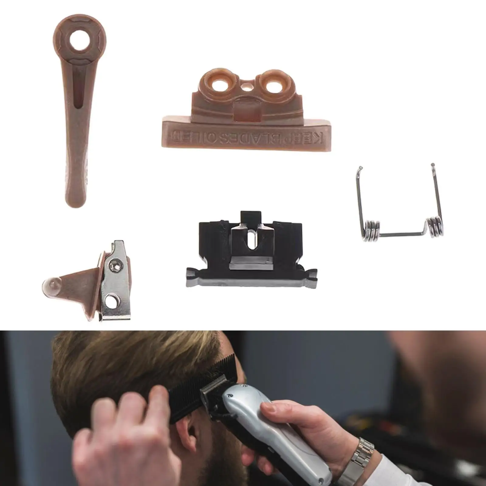 

Электрическая машинка для стрижки волос, пружинный выключатель питания для фитингов машинки для стрижки волос