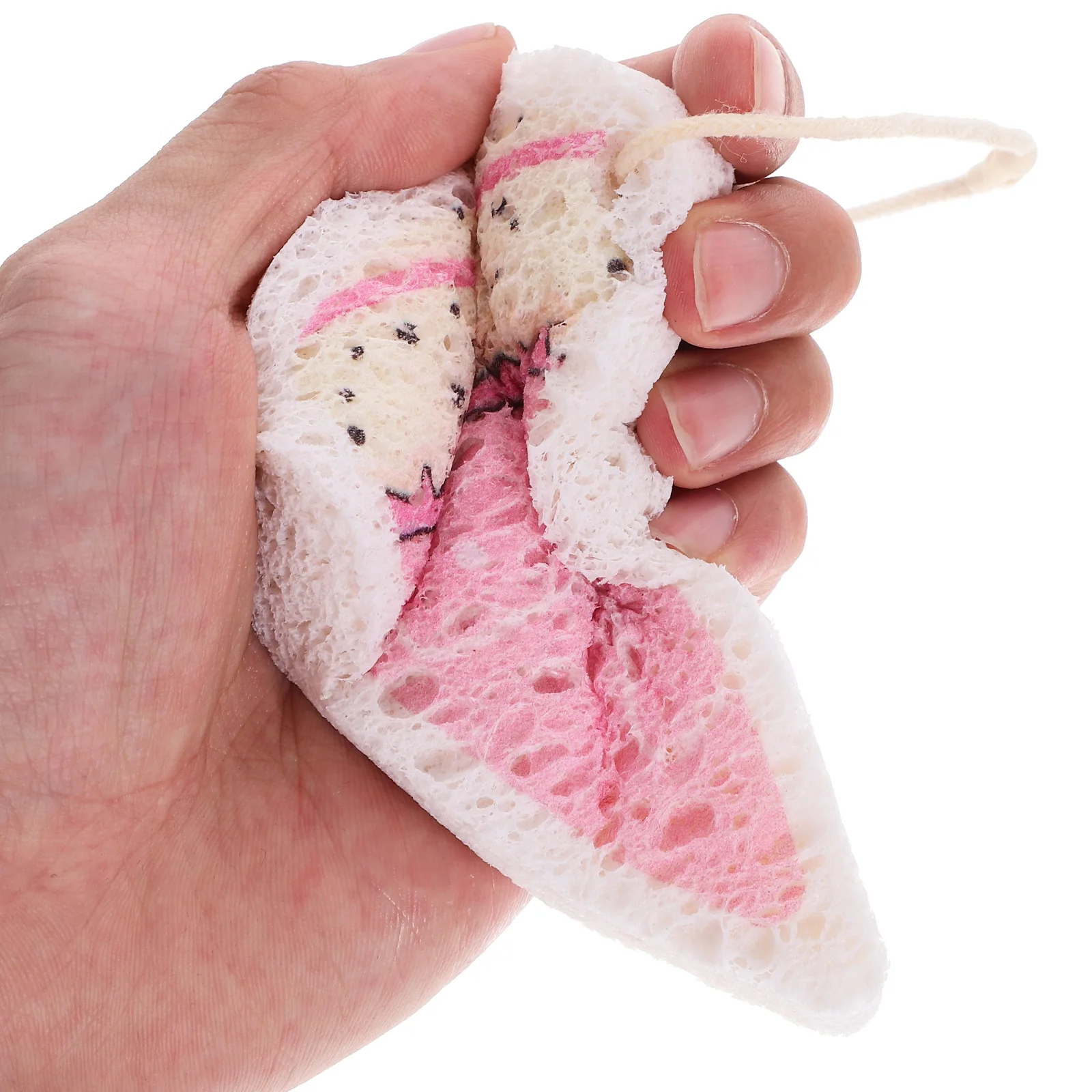 

3Pcs Kitchen Dish Sponge Cellulose Reusable Multi-Function Scrub Sponge for Wok Pans Dishes Sink Bathtub Tile Cleaning Household