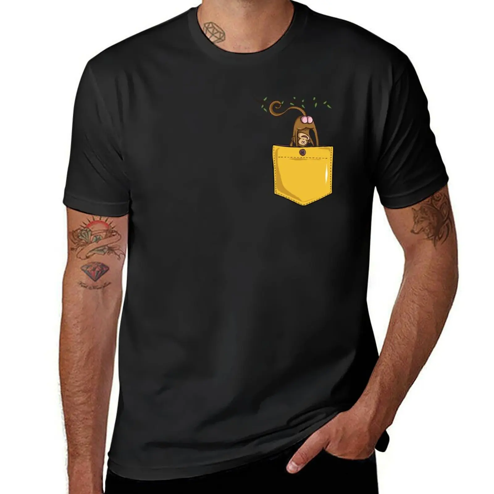 Ass Monkey Vibes T-Shirt customs Blouse black t-shirts for men