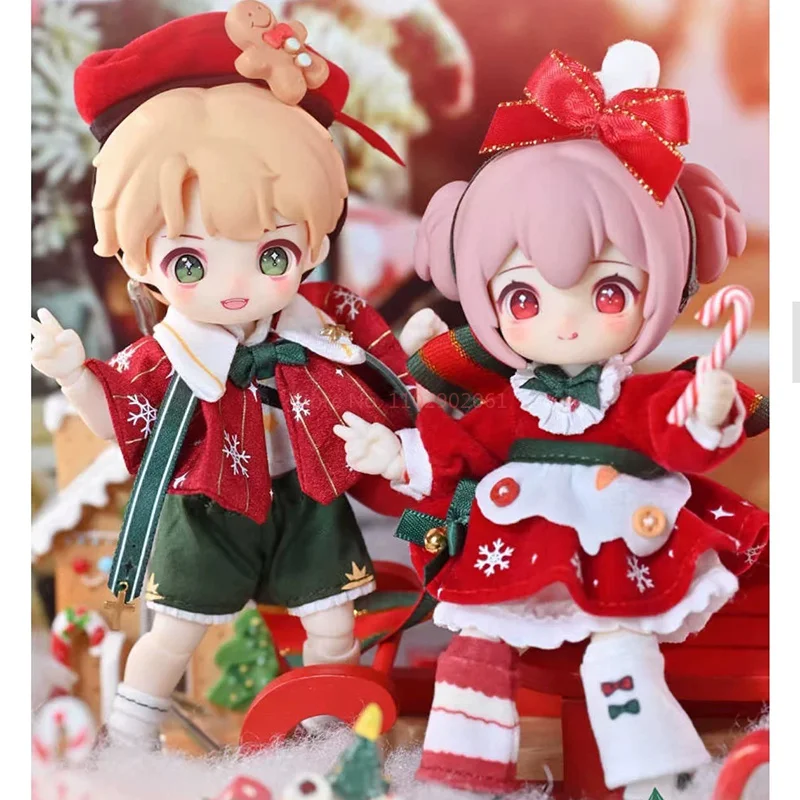 Nagi Christmas Kindergarten Wish Party Series 1/12 Bjd Joints Can Be Moving Figures Christmas Gift