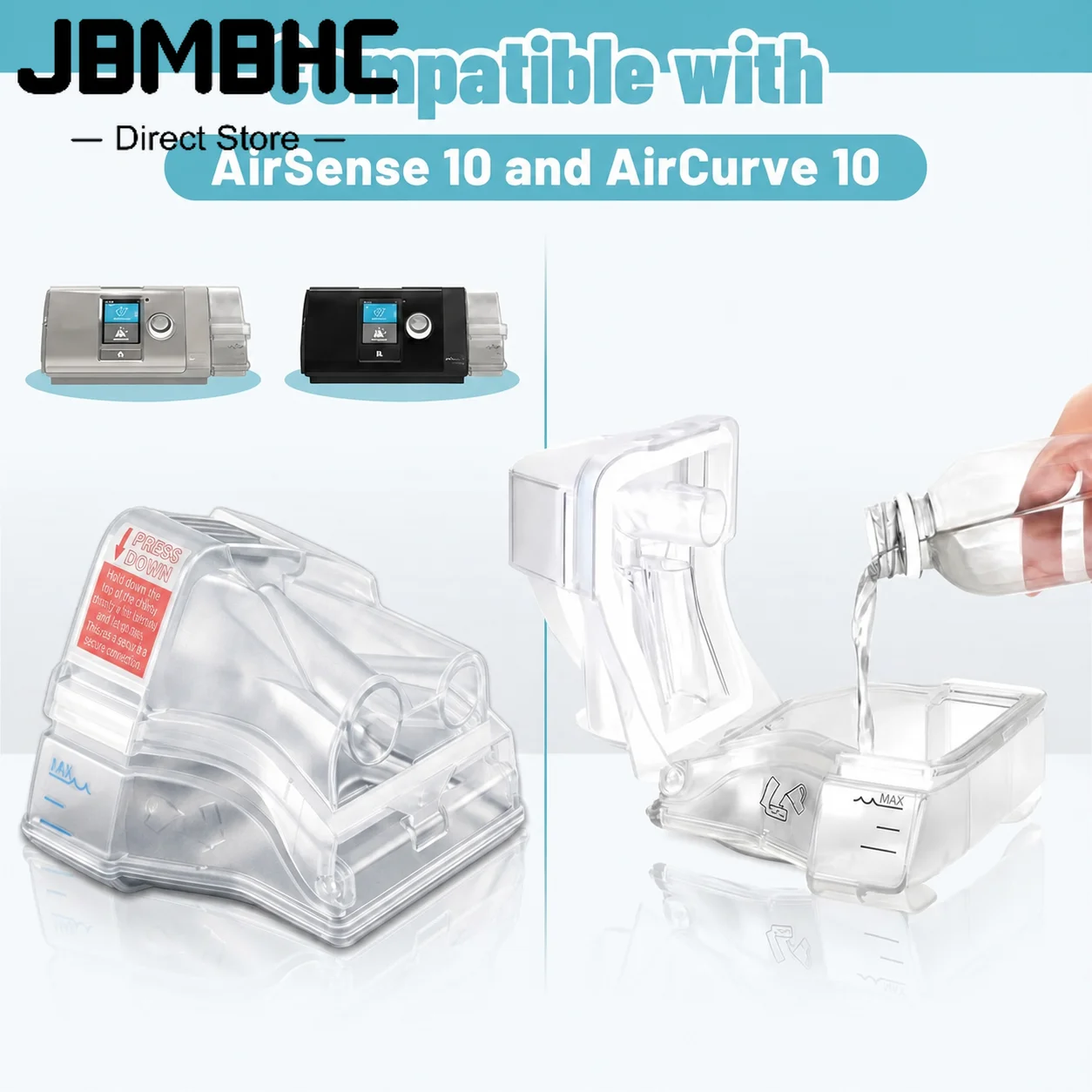 Cpap Machine Water Chamber Humidifier - Tangki Air Humidifier CPAP Untuk Mesin