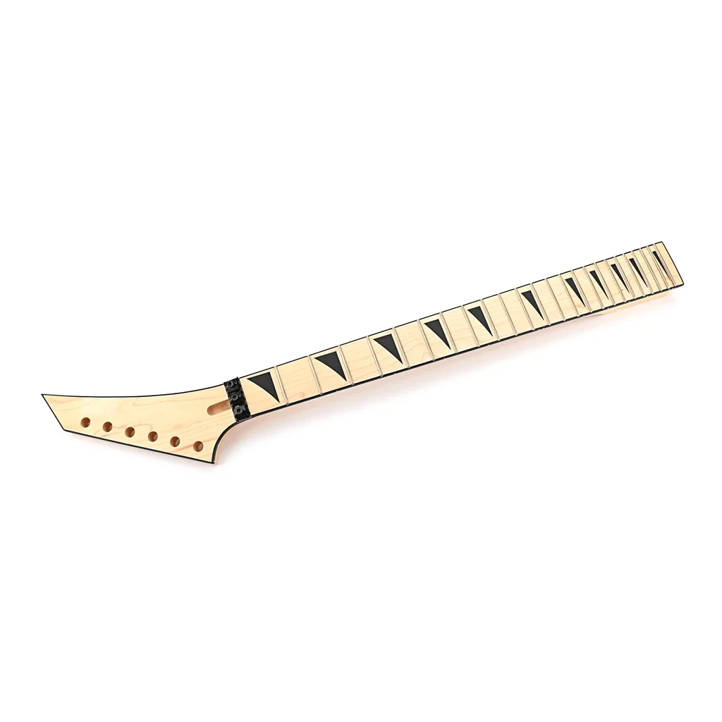

2025 Electric Guitar Neck 24 Fret 25.5 Inch Maple Fingerboard Locking Nut Replacement For Jackson Style Guitar Right Head