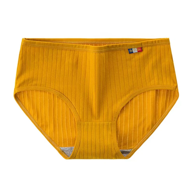 5PCS Women Cotton Underwear Seamless panties Sexy panty Female Breathable Solid Color Underpants Girls' Lingerie Briefs image 5