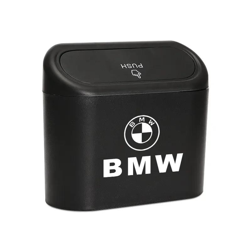 1pcs Car Trash Can Storage Box Vehicle Multifunctional Garbage Dust Case For BMW E46 E90 F30 F10 E39 F20 E36 E87 E92 E70 E53 E91