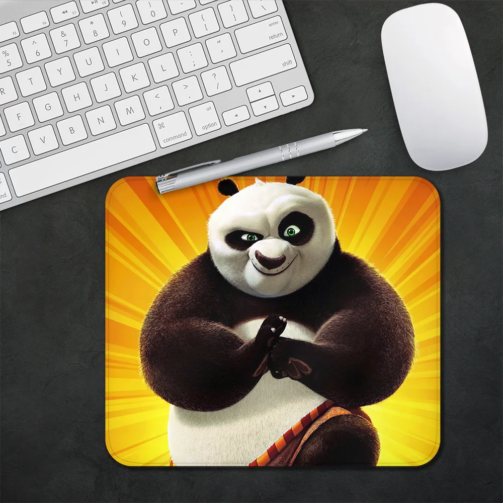 kungfu Panda Gaming Mouse Pad XS Small Mousepad For PC Gamer Desktop Decoration Office Mouse Mat Deskmat Rug