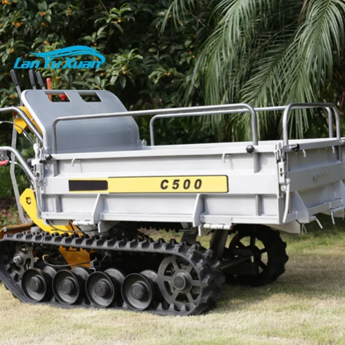 Mini dumper 500 kg 800kg small dump truck portable crawler dump truck