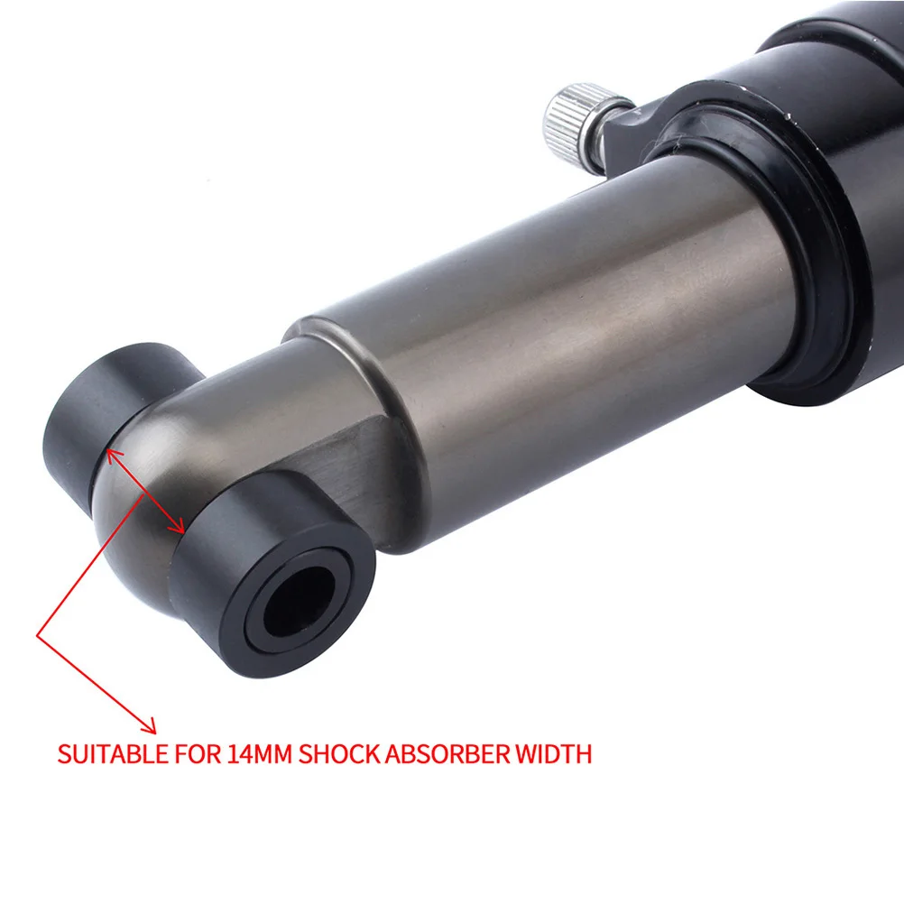 

Rear Shock Bushing 12.7Mm Od 8Mm Id 22.2*12.7*8Mm Black Aluminum Alloy Sleeve For Bike Absorber Durable Wear Resistant