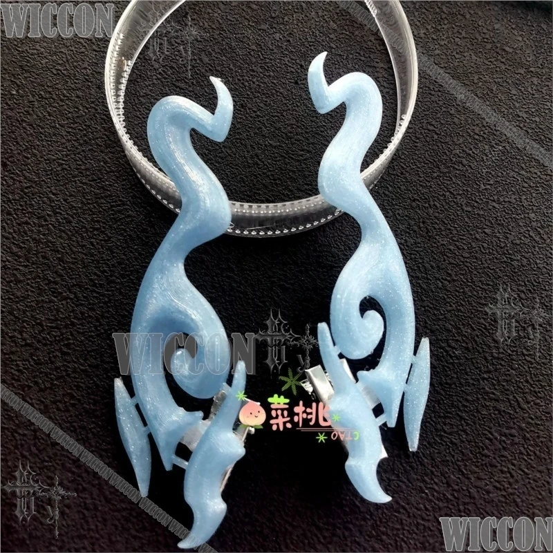 Wuthering Waves Qingxiao Hair Ornament Earrings Cosplay Two Dimensional Game Costume For Comic Con Show Navidad Carnaval Event view 6