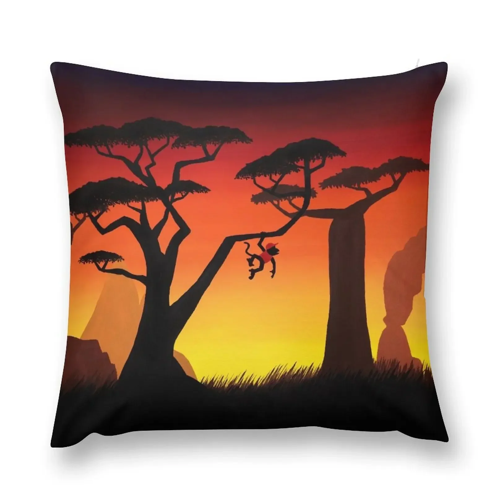 Bright Savannah Throw Pillow christmas supplies sleeping pillows christmas pillow case pillow