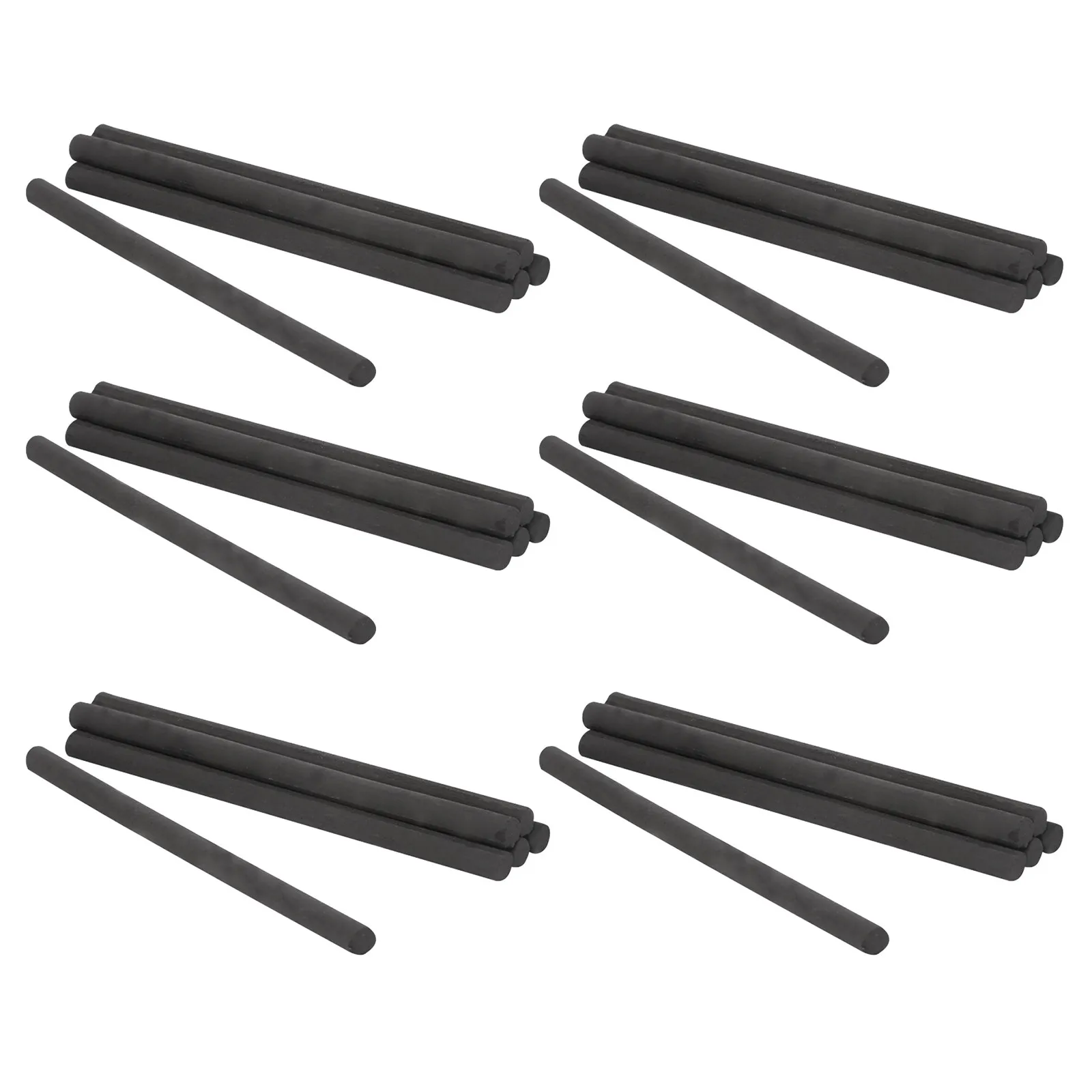 60Pcs Smokeless Moxibustion Sticks Black Moxa Rolls for Seniors Gentle Heat Therapy Portable Household Outdoor Aromatherapy