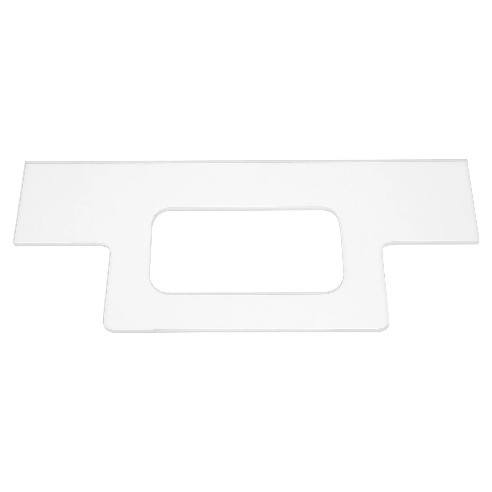 

1pc Cutting Board Template Acrylic Stencil Guide Kitchen Charcuterie Woodworking Router Handle Transparent Tool