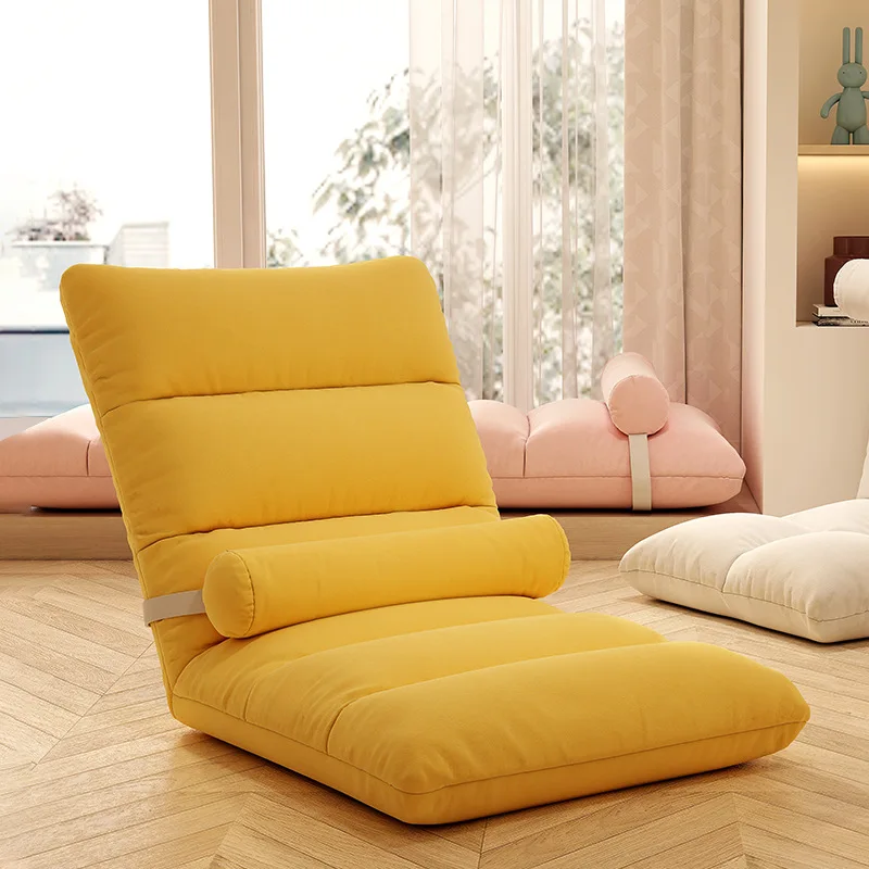 

Simple Lazy Sofa Tatami Seat Can Lie Can Sleep Bay Window Balcony Cushion Office Folding Single Bed Living Room Rest Cushion