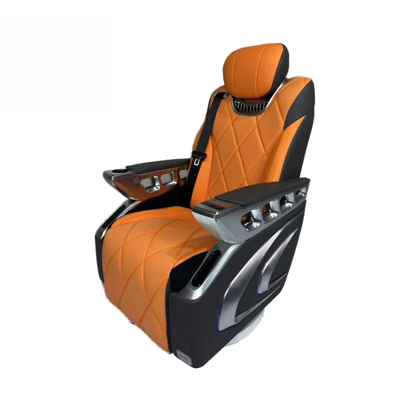 

ligent Leather Car Seat with Comfortable Massage Leisure Features for RV Business & Aviation Use