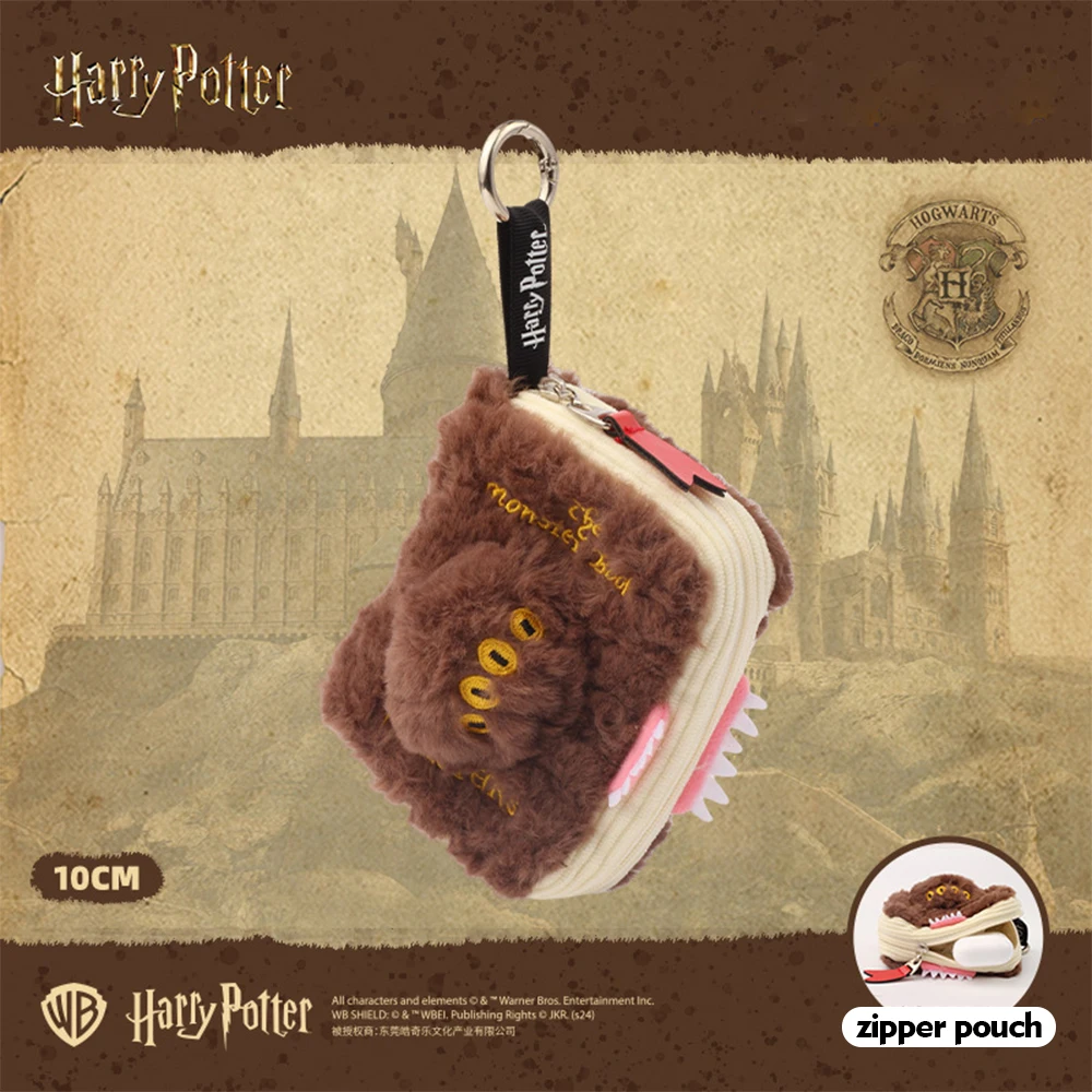 Harry potter pelúcia ron pendurado carteira dos desenhos animados chaveiro hedwig hermione malfoy plushies cion bolsa sacos de cartão presentes de aniversário