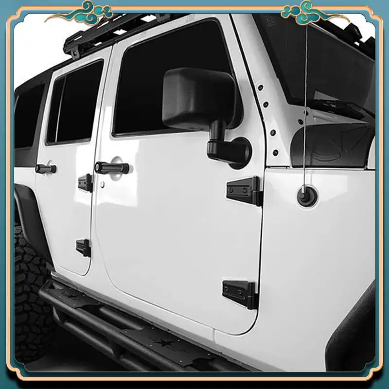 أحدث لسيارة جيب رانجلر Jk Jl Jt 2007-2017 مفصل جانبي للباب طقم مفصل باب الطريق السريع غطاء مفصلي للباب بديل P