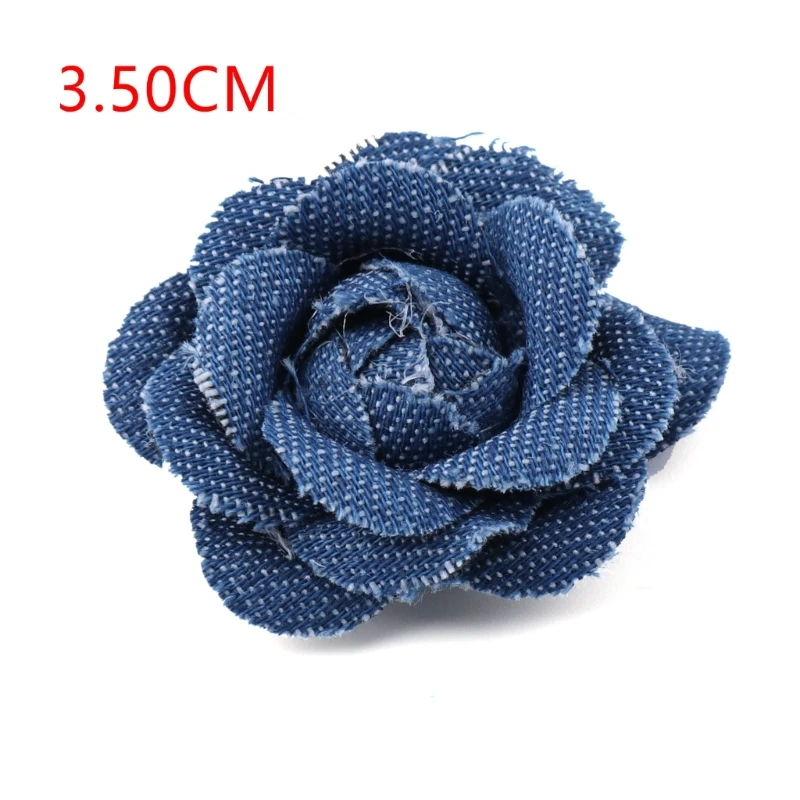 Vintage-Inspired Flower Embellishments for DIY Clothing and Accessories Dropsale