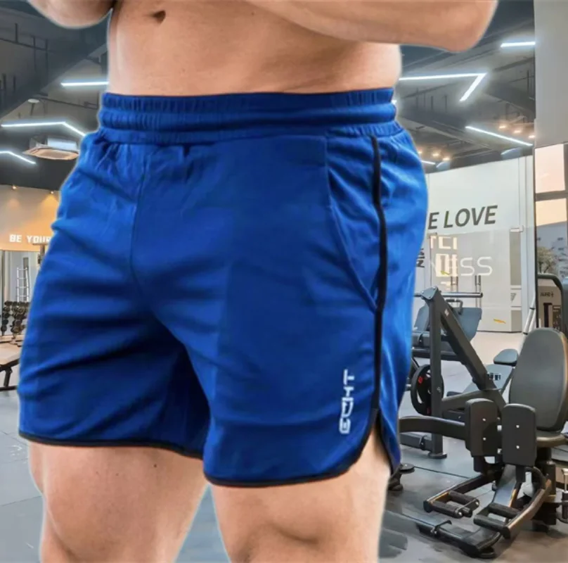 

2025 NEW Summer Running Shorts Men Sports Jogging Fitness Shorts Quick Dry Mens Gym Men Shorts mesh gyms Shorts Men's sweatpants