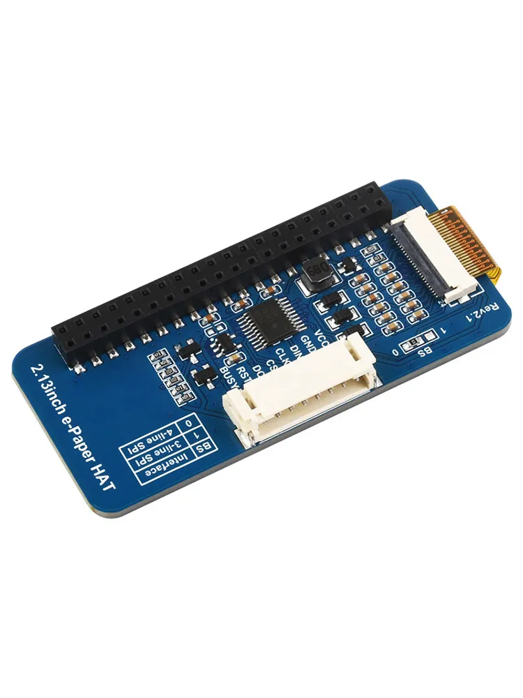 2.13 Inch E-Paper Display Module for Raspberry Pi 4B/3B/Zero