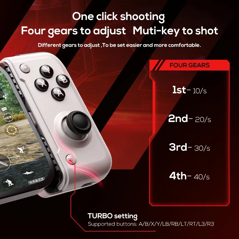 MEMO S2 Gamepad Andriod Mobile Pro Gaming Controller Protable Moveable Usb Type C Port for iphone 15 Support Bluetooth HID Mode