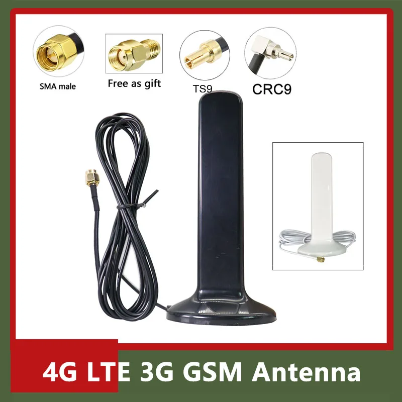 TS9 SMA CRC9 Long range indoor Antenna external 4G LTE 15dBi 3G GSM Omni WiFi 4G signal booster router Antenna