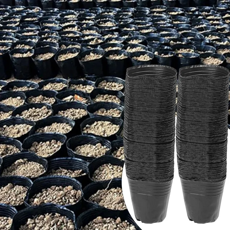 أواني الحضانة الشتلات السميكة أكواب بداية النباتات القابلة لإعادة الاستخدام للحديقة المنزلية أكياس زراعة زراعة الأعشاب والخضروات والزهور