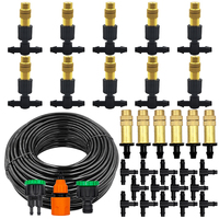 5M-30M Garden Brass Misting Nozzle Kit | 1/4\