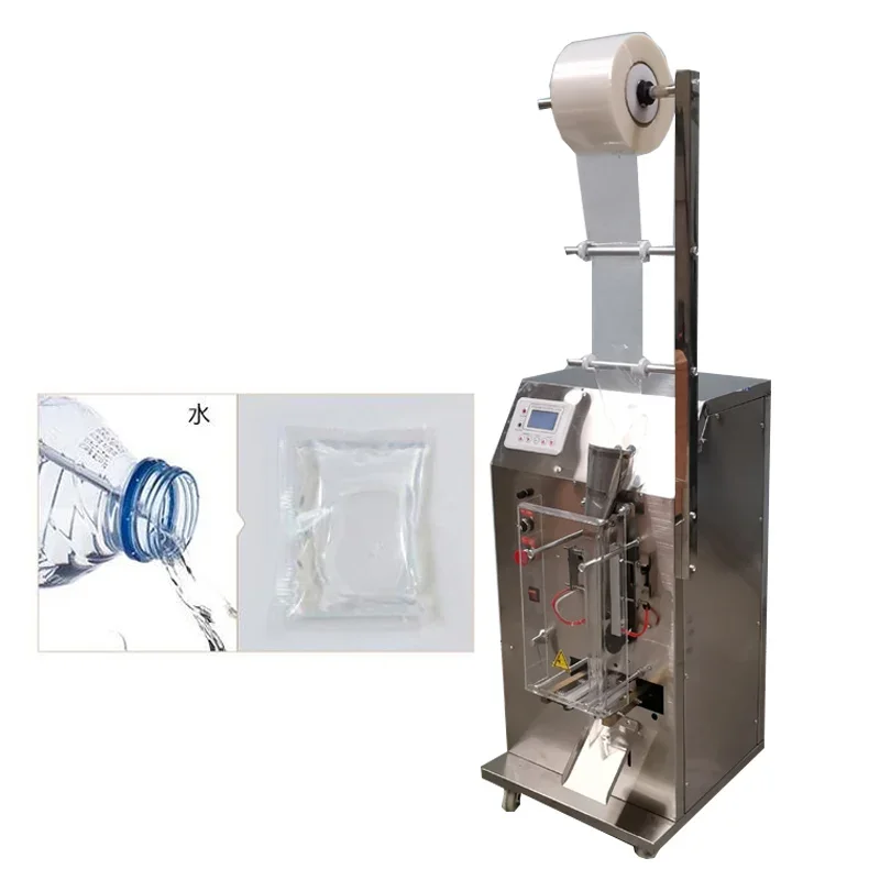 

Ice Bag Macking Machine Automatic Liquid Packaging Machine For Fruit Juice Beverage, Milk, Olive Oil Quantitative Packaging Mach