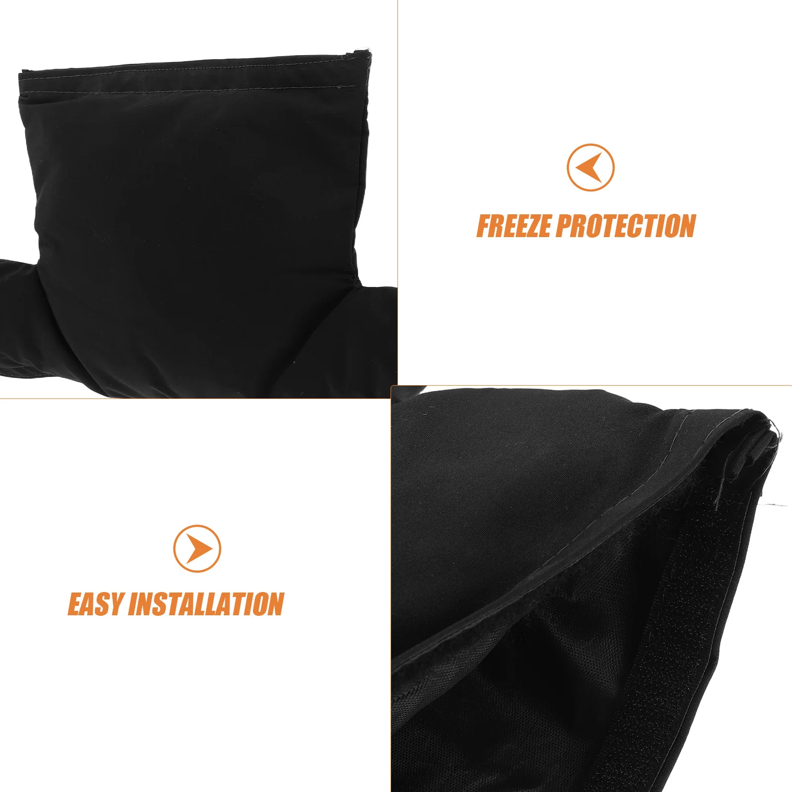Outdoor Water Meter Insulation Cover Reusable Sleeve for Freeze Protection Heavy Snow Weather Pipe Frost Protector