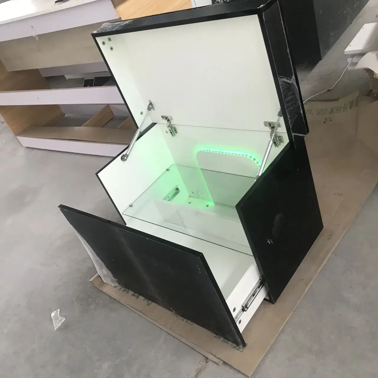 Customized Giant Shoe Box Used for Shoe Storage with Different Design Shoe Storage Cabinet