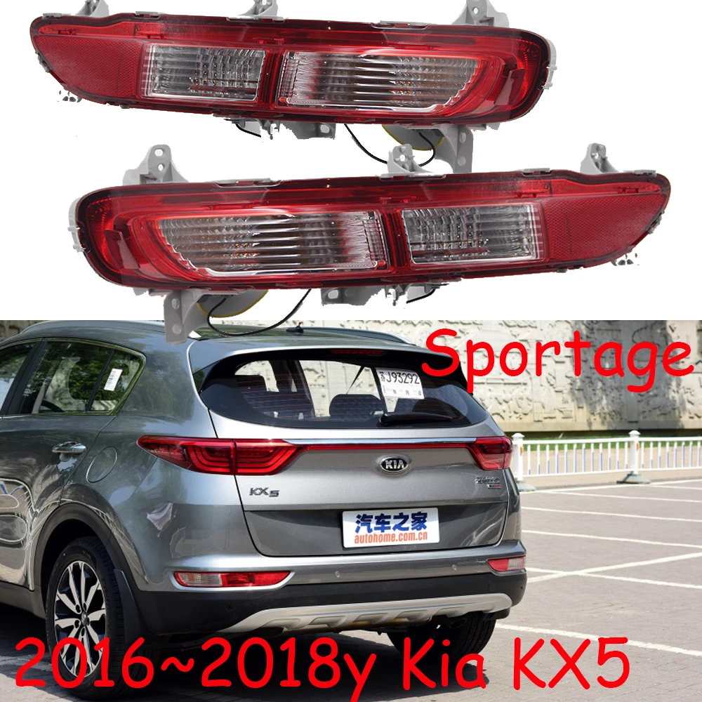 1pcs Car tail bumper lights for taillight Kia K5 Sportage rear light LED 2016~2018y  kia KX5 sportage TailLight Rear Lamp