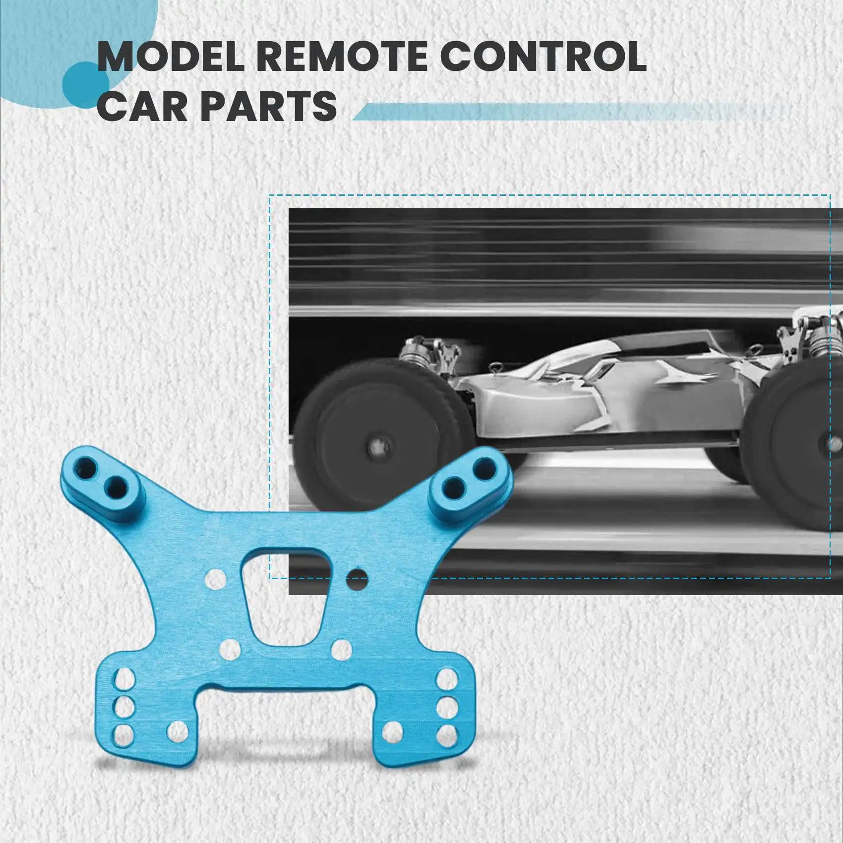 Pièces de rechange pour voiture RC, mise à niveau complète, siège en métal C, tasse de direction, bras oscillant, arbre d'entraînement central, bleu, 1:14, 144001