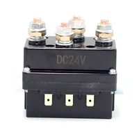 Interruptor de relé de contactor de solenoide de cabrestante de 24V 500A 12000lb para camión ATV UTV de alto rendimiento
