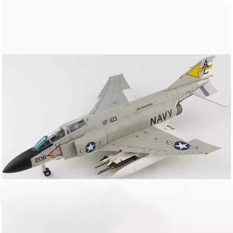 

Diecast 1:72 Scale HA19015 F-4J VF103 Alloy Finished Aircraft Simulation Model Static Decoration Souvenir Gifts For Adult Boy