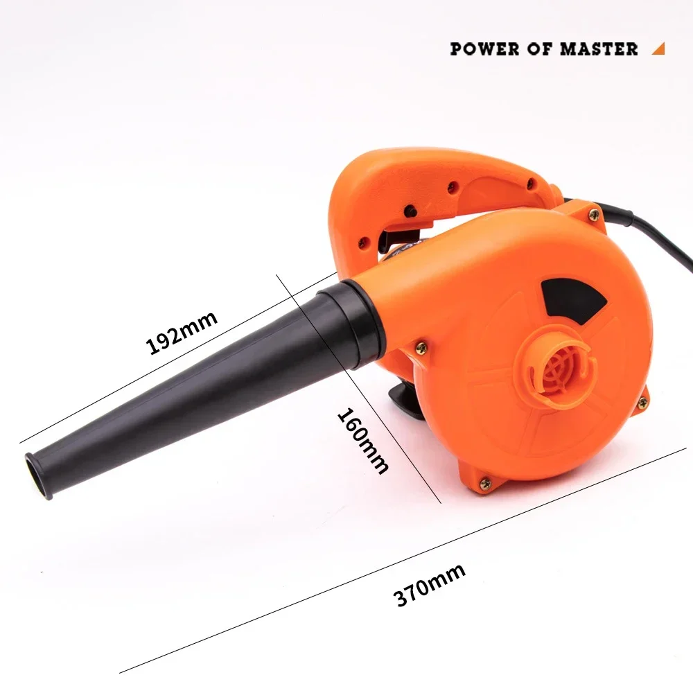 1000W Portable Electric Blower High Power Air Blower Handheld Hairdryer Suction Dust-blowing Dust Blower Collector Power Tools